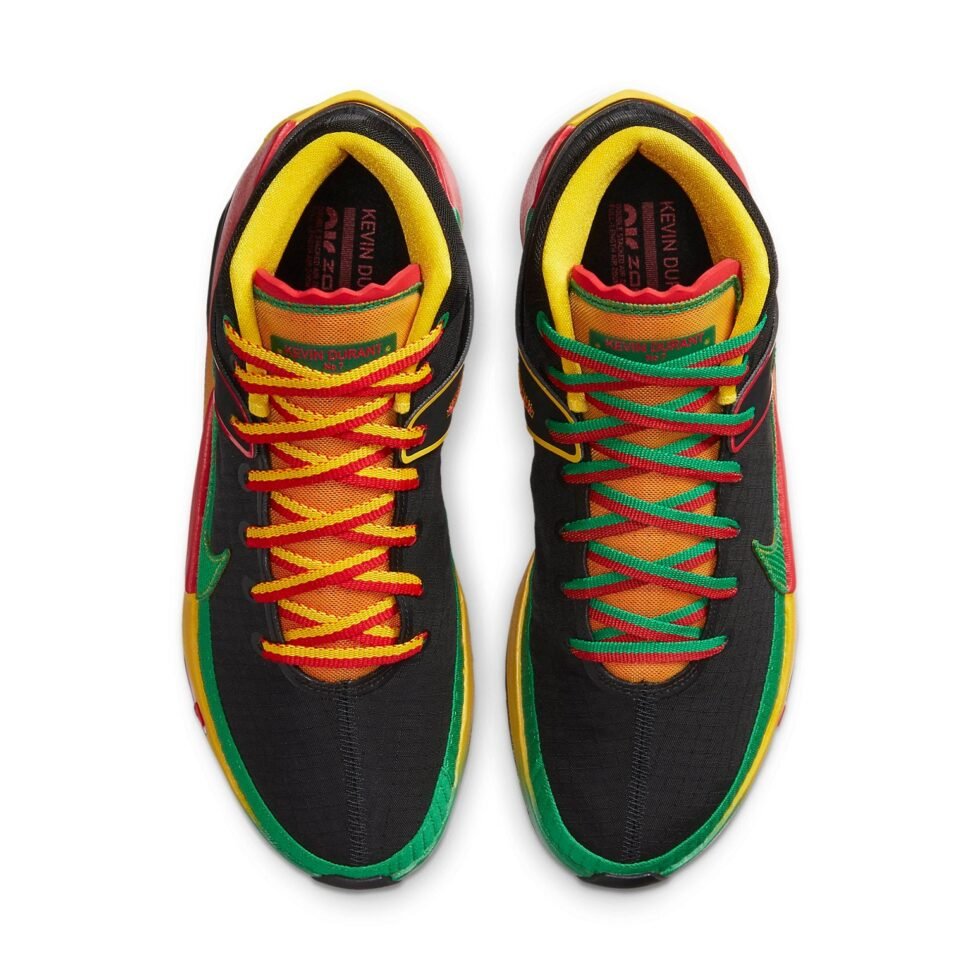 Nike KD 13 EP 'Rasta' DC0008-001 - Image 4