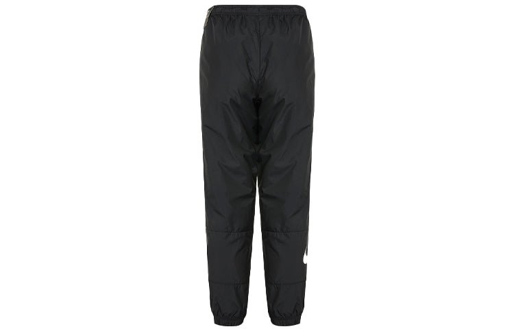 (WMNS) Nike Nsw Stmnt Wvns Pant Running Training Colorblock Knit Sports Pants/Trousers/Joggers Autumn Black DC0041-010 - Image 2