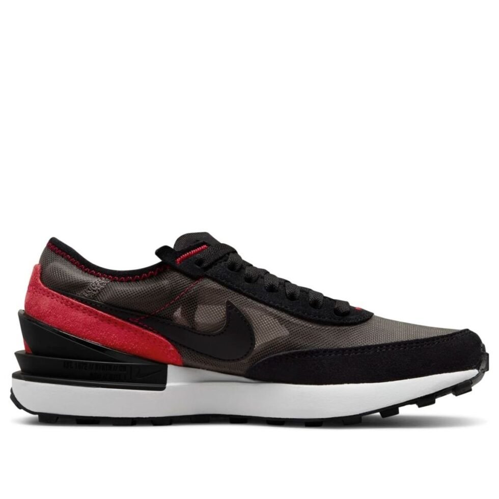 (GS) Nike Waffle One 'Flat Pewter Siren Red' DC0481-006 - Image 2