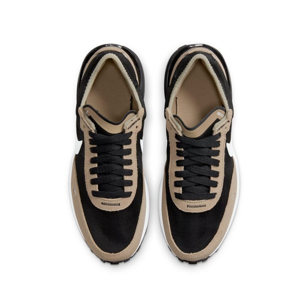 (GS) Nike Waffle One Athleisure Casual Sports Shoe Black Brown DC0481-007 - Image 4