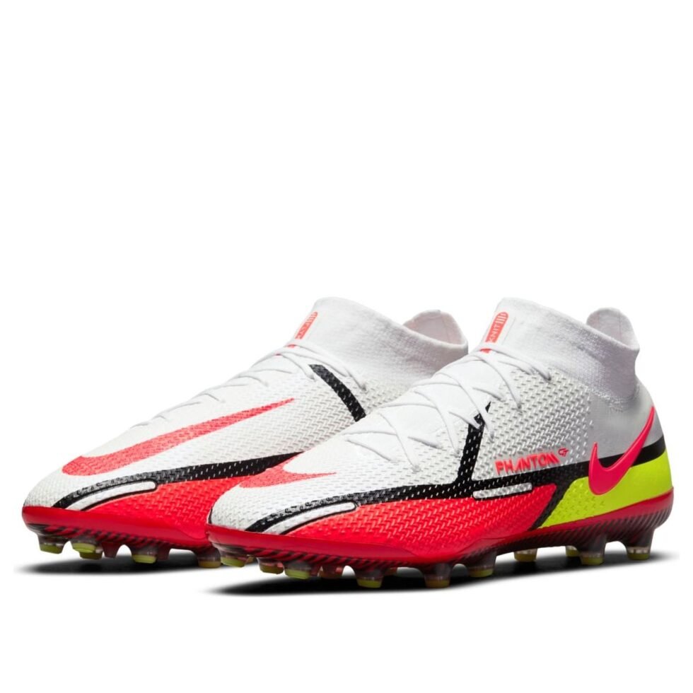 Nike Phantom GT2 Elite DF AG Pro 'White Red Yellow' DC0749-167 - Image 4