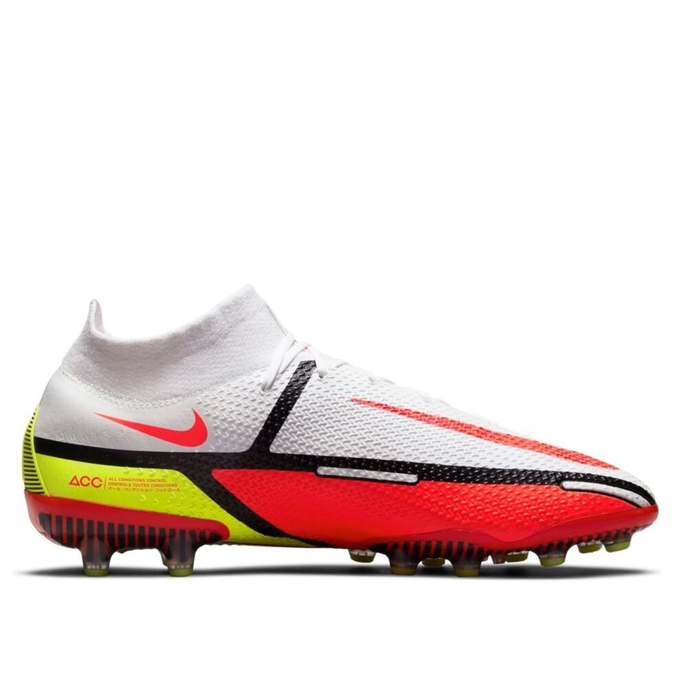 Nike Phantom GT2 Elite DF AG Pro 'White Red Yellow' DC0749-167 - Image 6