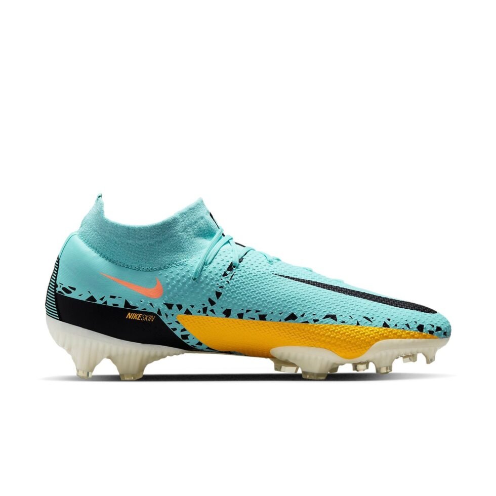 Nike Phantom GT2 Pro DF FG 'Glacier Ice Yellow Strike' DC0759-407 - Image 6