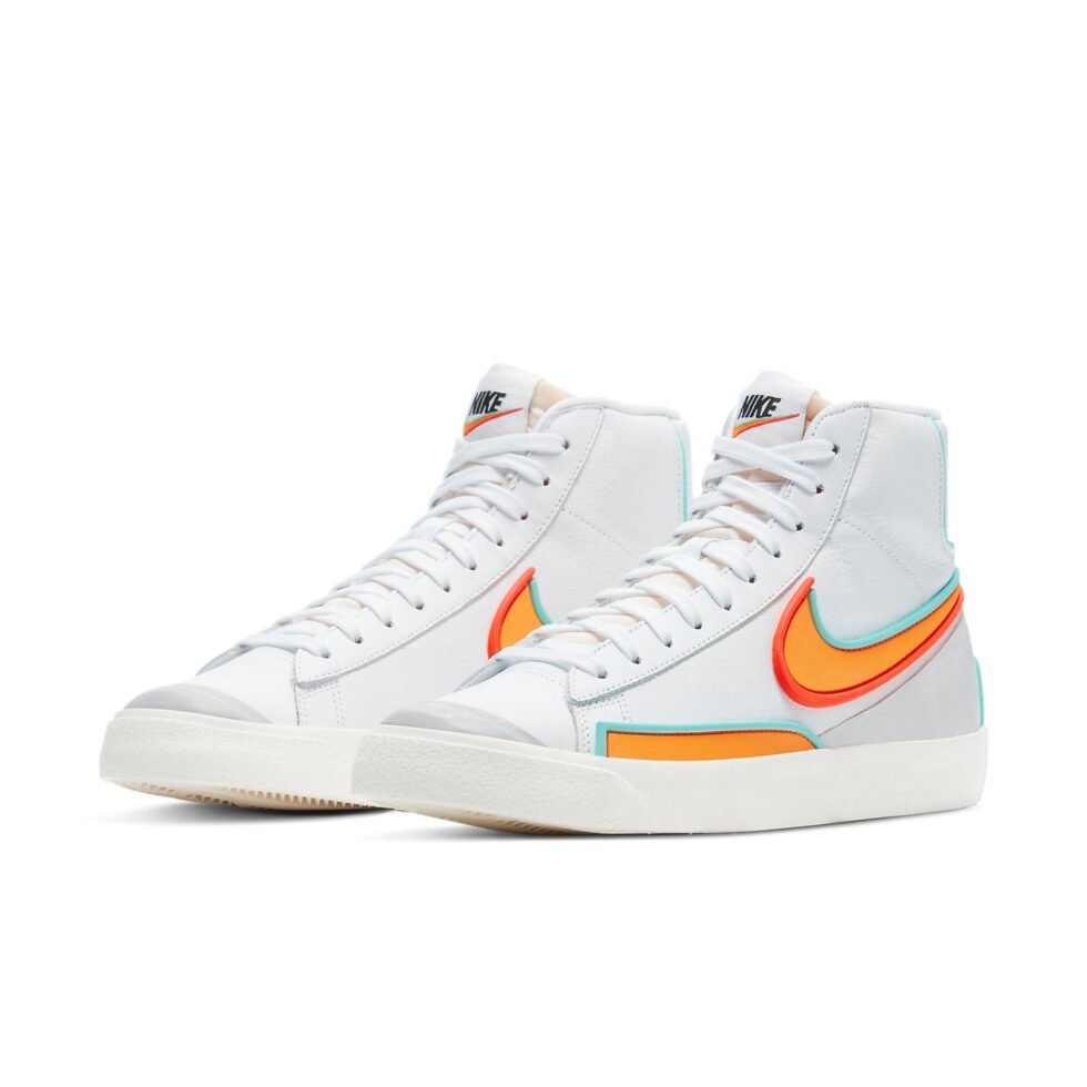 (WMNS) Nike Blazer Mid '77 'Inifinite Kumquat' DC1746-100 - Image 3