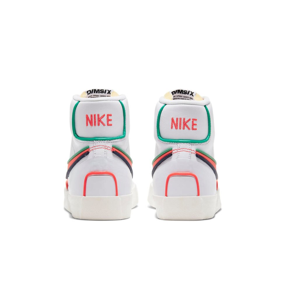 (WMNS) Nike Blazer Mid '77 'Infinite White Crimson' DC1746-103 - Image 5
