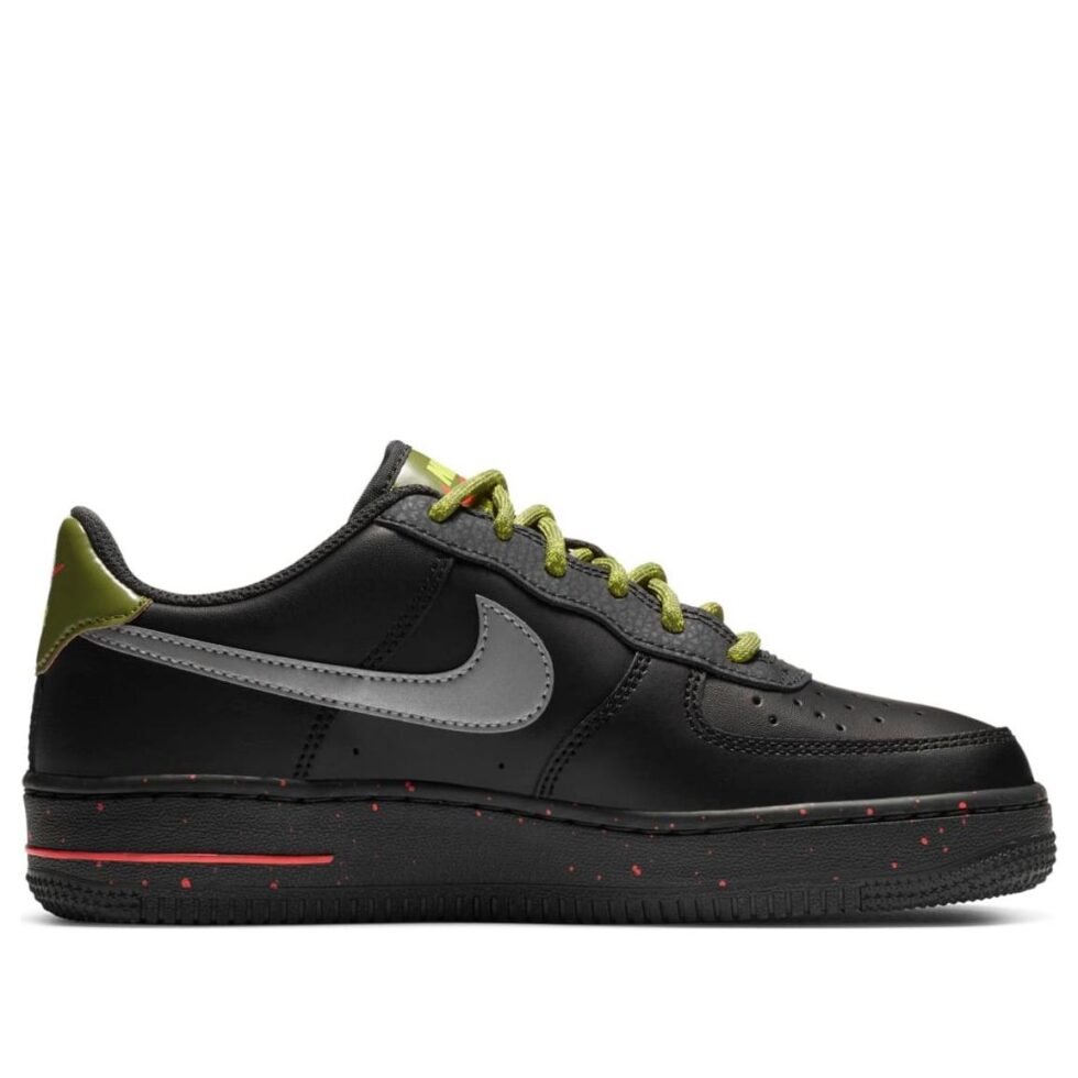 (GS) Nike Air Force 1 Low 'Black Asparagus' DC2095-001 - Image 2