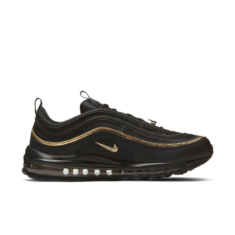 Nike Air Max 97 'Black Metallic Gold' DC2190-001 - Image 2