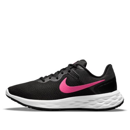 (WMNS) Nike Revolution 6 Next Nature 'Black Hyper Pink' DC3729-002