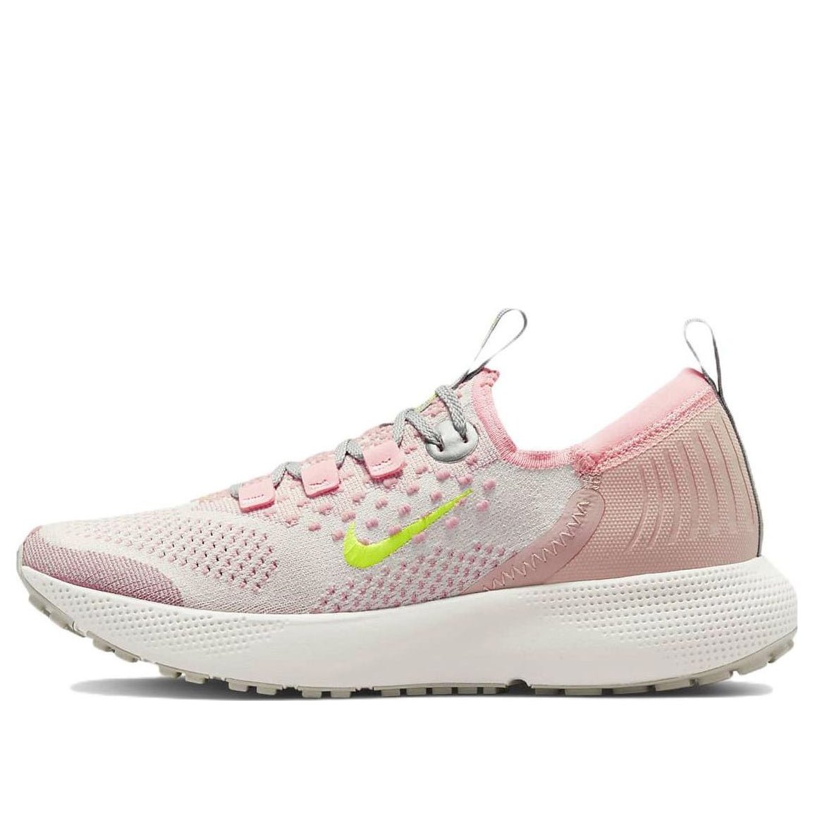 (WMNS) Nike React Escape Run Flyknit 'Pink Oxford Volt' DC4269-101