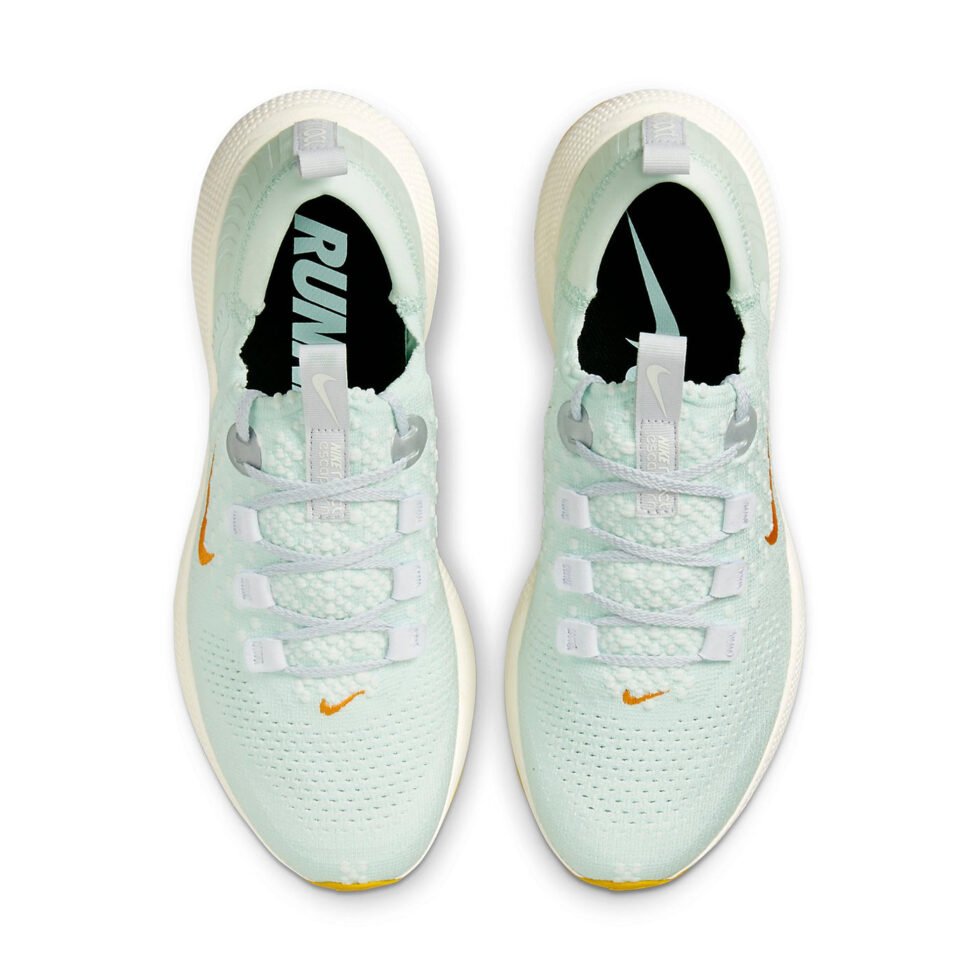 (WMNS) Nike React Escape Run Flyknit 'Green Orange' DC4269-300 - Image 4