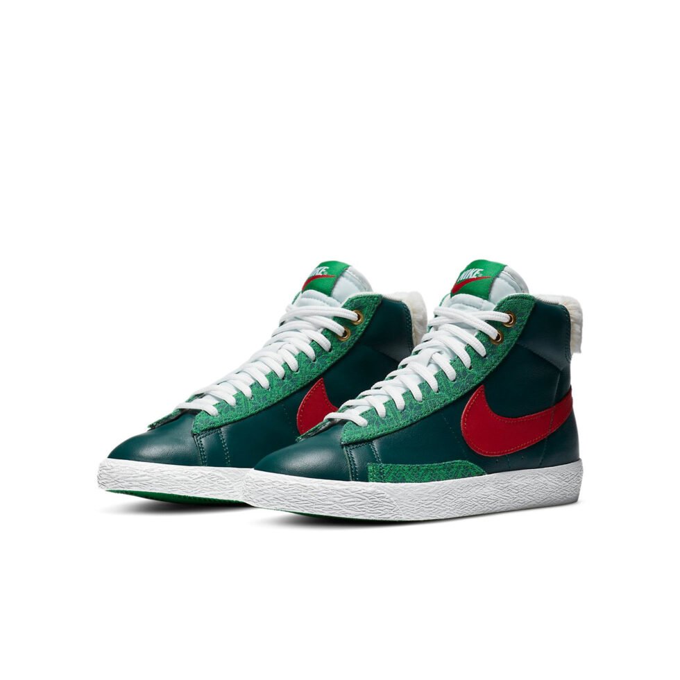 (GS) Nike Blazer Mid '77 Vintage 'Christmas Sweater' DC4410-300 - Image 3
