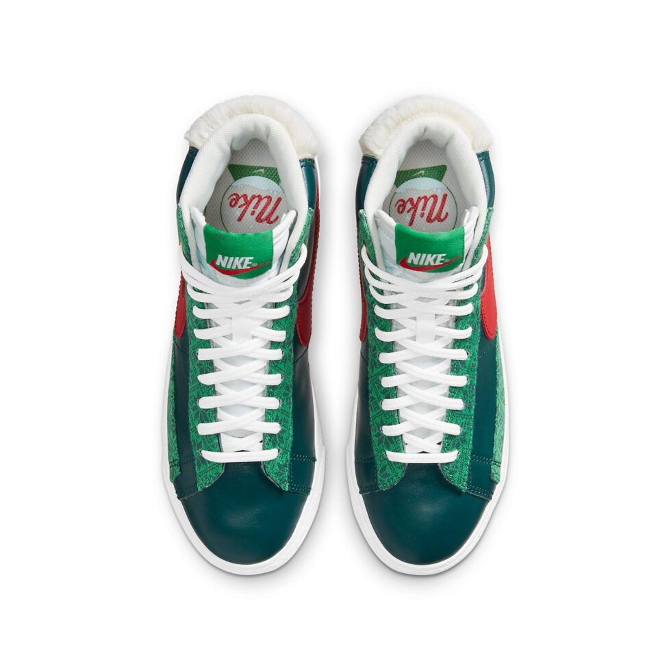 (GS) Nike Blazer Mid '77 Vintage 'Christmas Sweater' DC4410-300 - Image 4