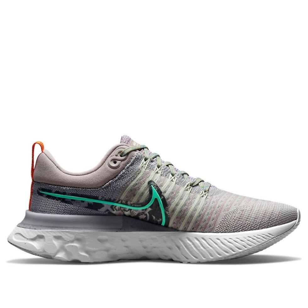 (WMNS) Nike React Infinity Run Flyknit 2 'Violet Ash Light Menta' DC4629-500 - Image 2