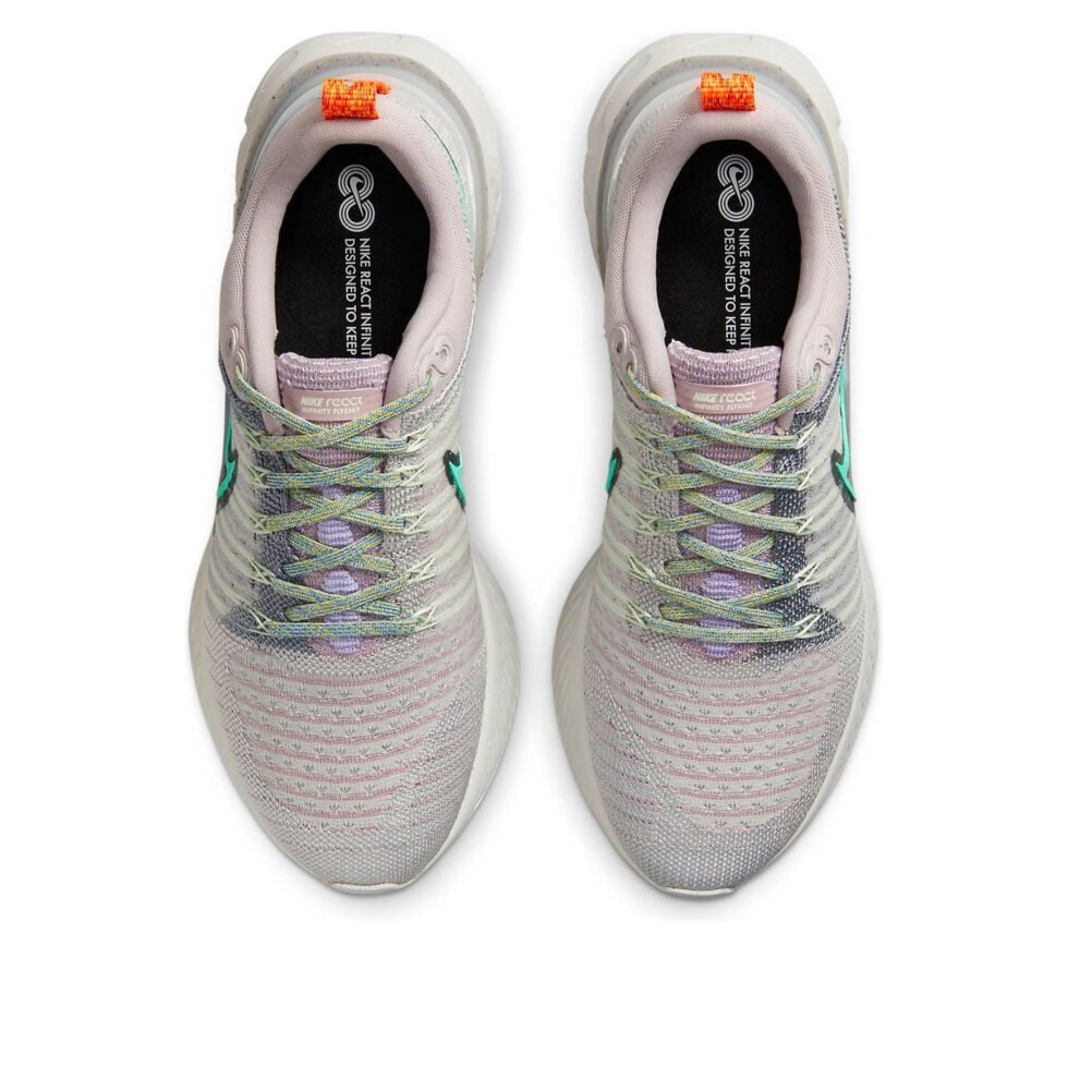 (WMNS) Nike React Infinity Run Flyknit 2 'Violet Ash Light Menta' DC4629-500 - Image 4