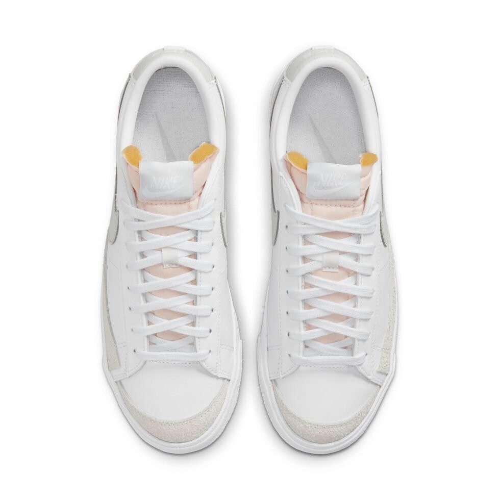 (WMNS) Nike Blazer '77 Low 'White Grey' DC4769-100 - Image 4
