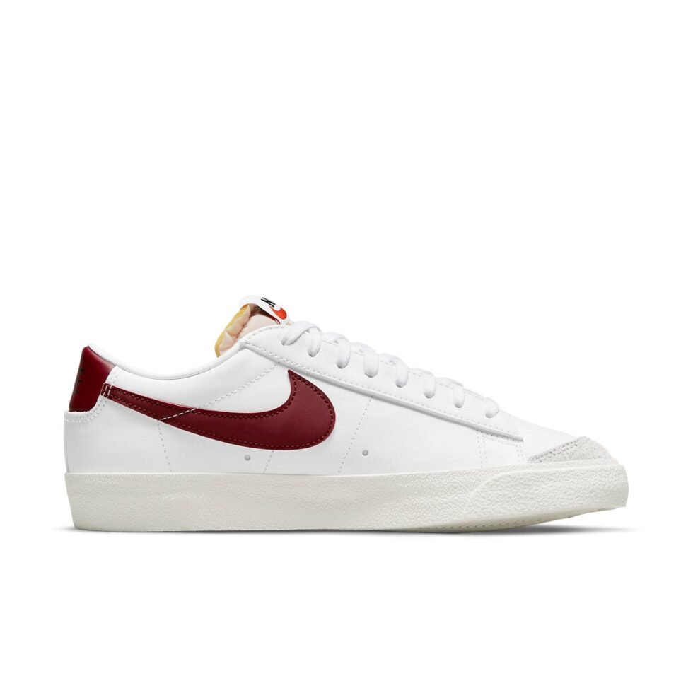 (WMNS) Nike Blazer Low '77 'White Team Red' DC4769-104 - Image 2