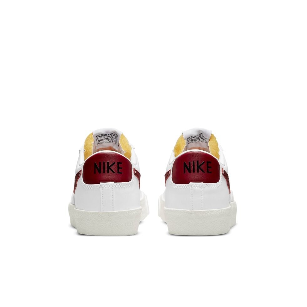 (WMNS) Nike Blazer Low '77 'White Team Red' DC4769-104 - Image 5