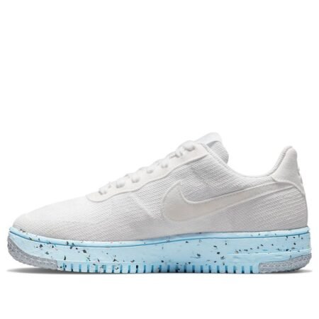 (WMNS) Nike Air Force 1 Crater Flyknit 'Pure Platinum' DC7273-100