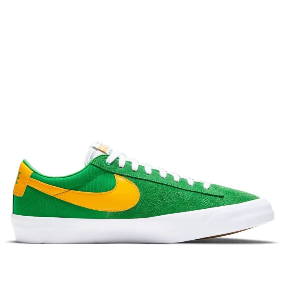 Nike Zoom Blazer Low Pro GT SB 'Lucky Green Gold' DC7695-300 - Image 2