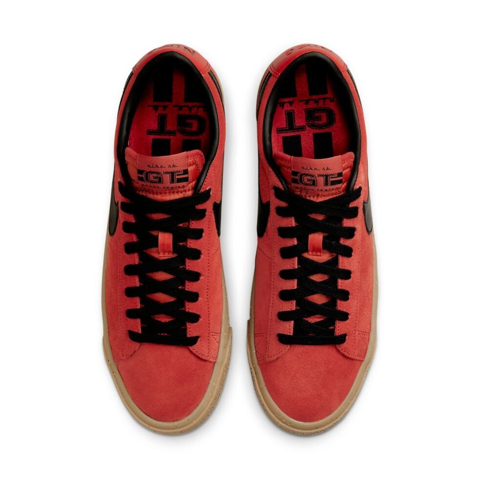 Nike Zoom Blazer Low Pro GT SB 'Cinnabar Gum' DC7695-600 - Image 4