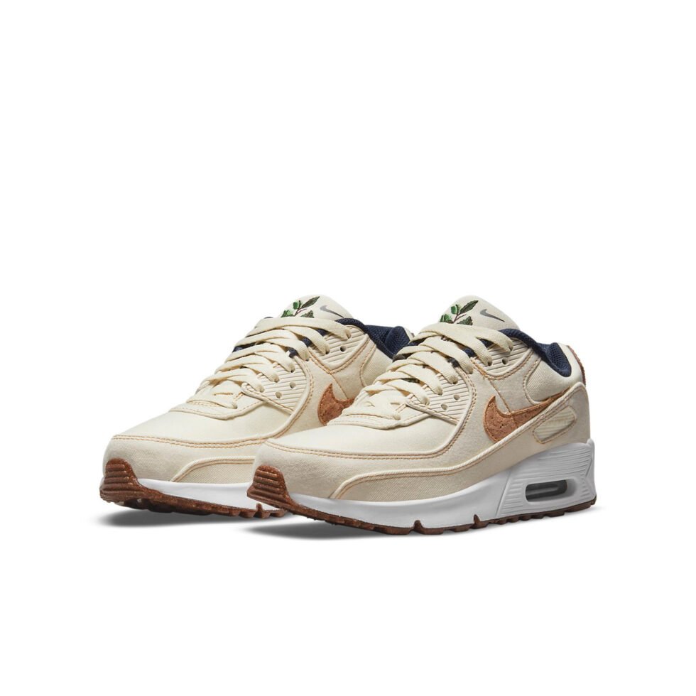 (GS) Nike Air Max 90 SE AI 'Cork - Coconut Milk' DC7774-100 - Image 3