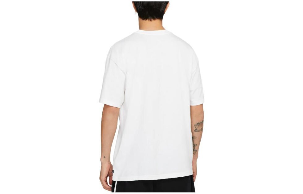 Nike SB Logo T-shirt 'White' DC7817-100 - Image 3