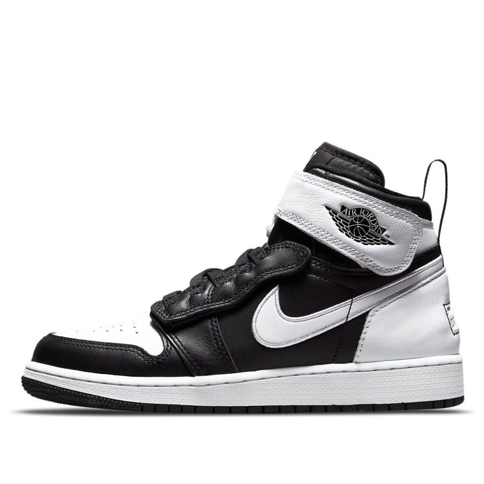 (GS) Air Jordan 1 High FlyEase 'Black White' DC7986-011