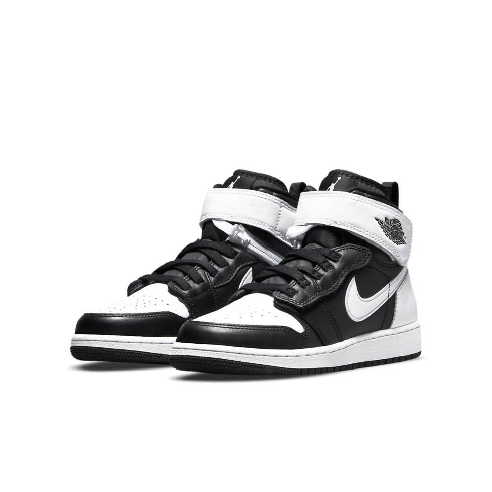 (GS) Air Jordan 1 High FlyEase 'Black White' DC7986-011 - Image 3