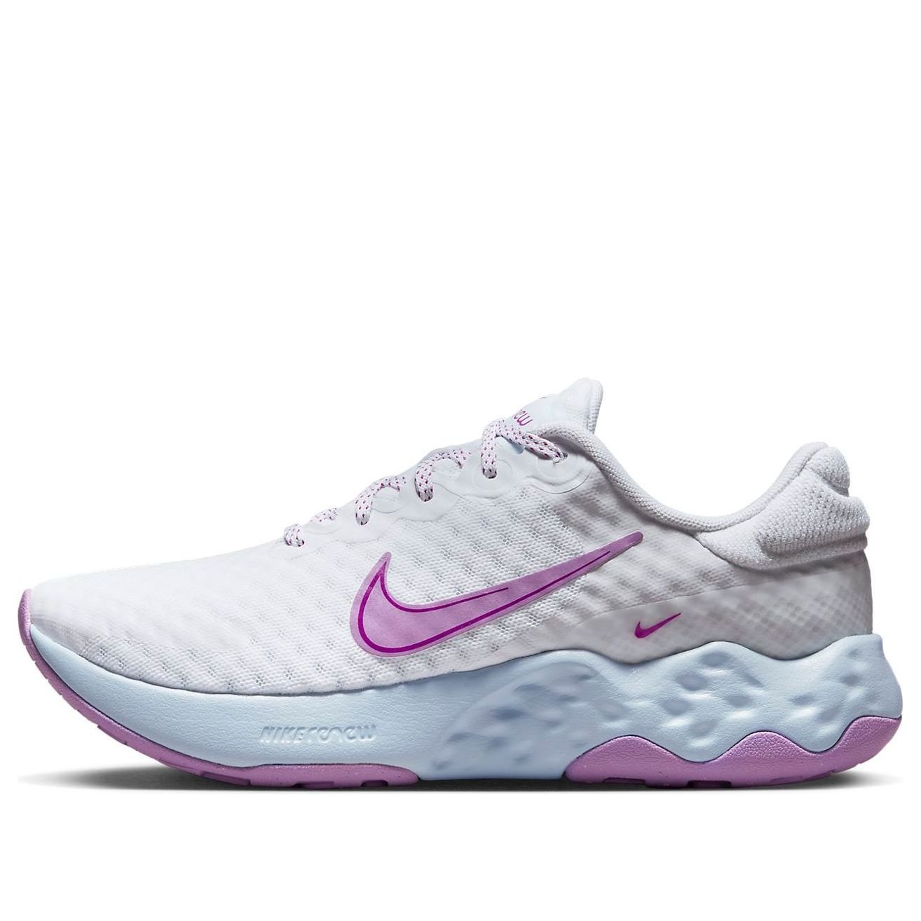 (WMNS) Nike Renew Ride 3 'White Rush Fuchsia' DC8184-102