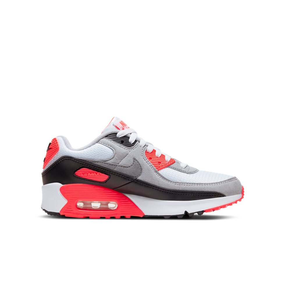 (GS) Nike Air Max 90 'Infrared' 2020 DC8334-100 - Image 2
