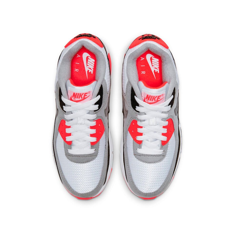 (GS) Nike Air Max 90 'Infrared' 2020 DC8334-100 - Image 4