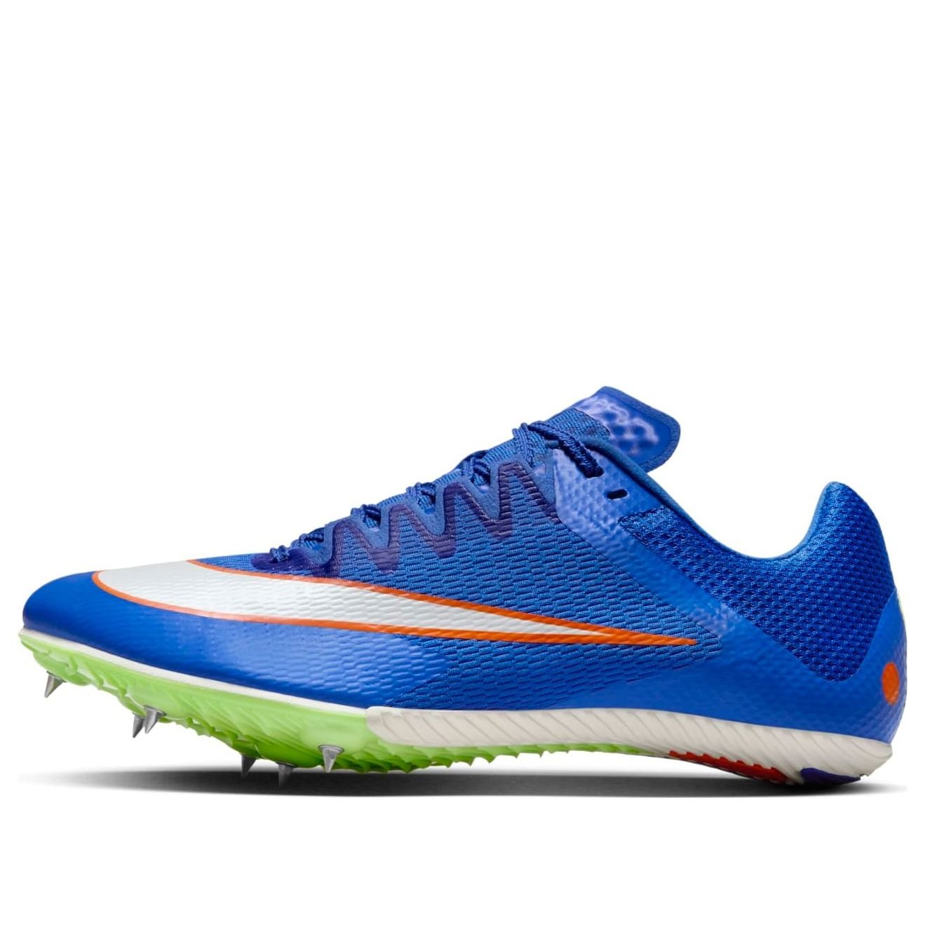 Nike Air Zoom Rival Sprint Spikes 'Racer Blue Safety Orange' DC8753-401