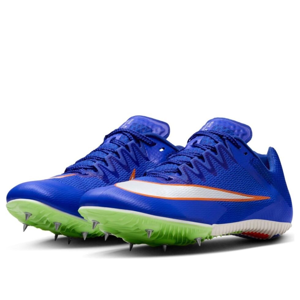 Nike Air Zoom Rival Sprint Spikes 'Racer Blue Safety Orange' DC8753-401 - Image 4