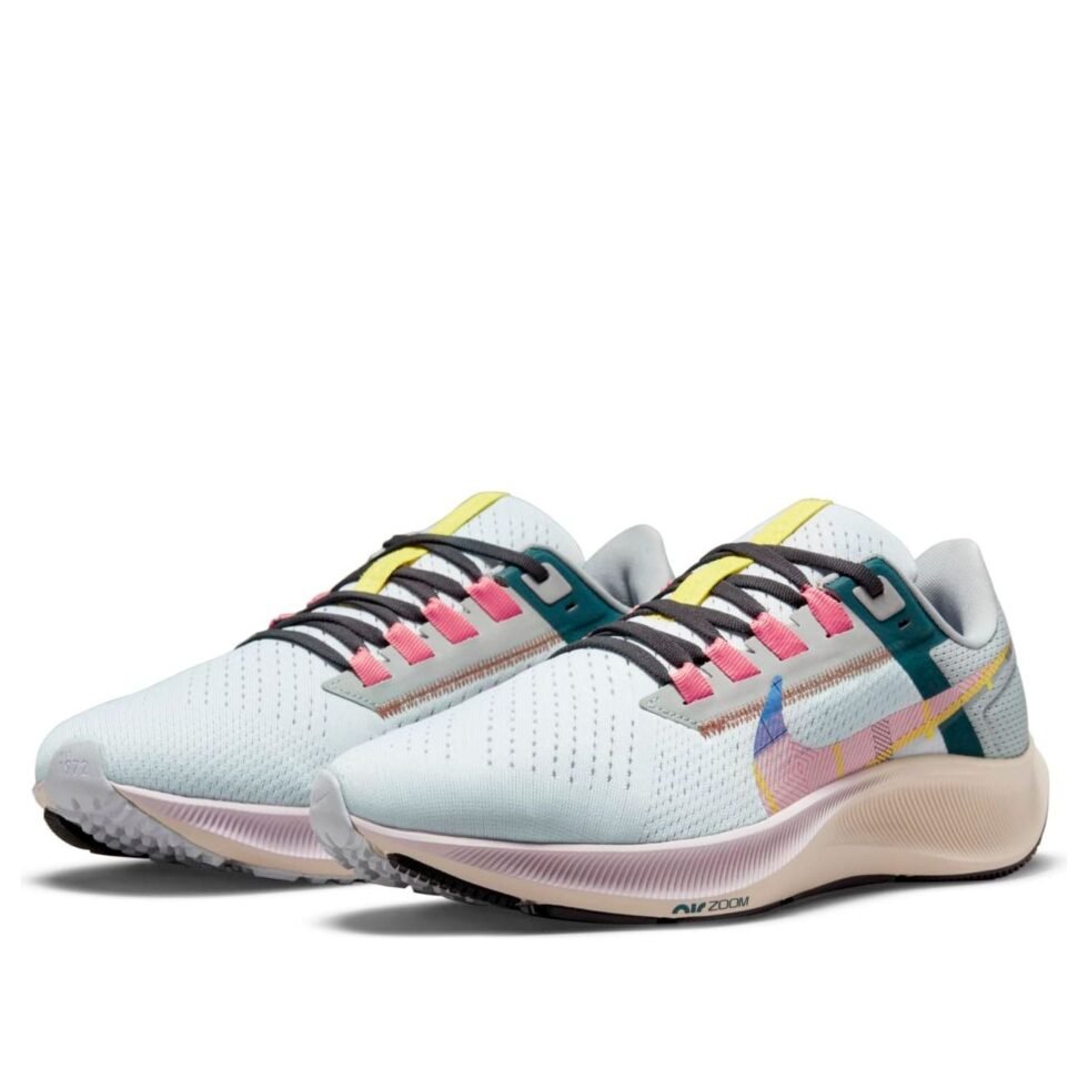 (WMNS) Nike Air Zoom Pegasus 38 Premium 'Blue Tint Regal Pink' DC8796-400 - Image 3