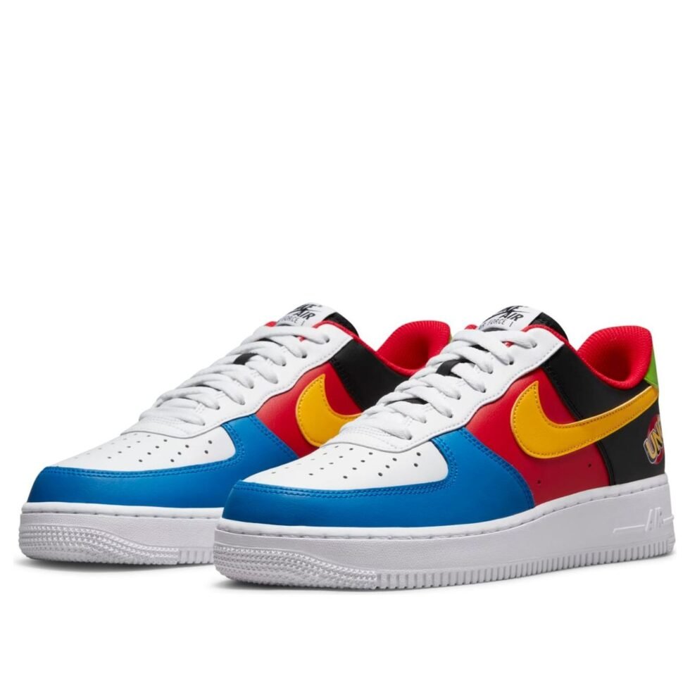 Nike x UNO Air Force 1 Low '50th Anniversary' DC8887-100 - Image 3