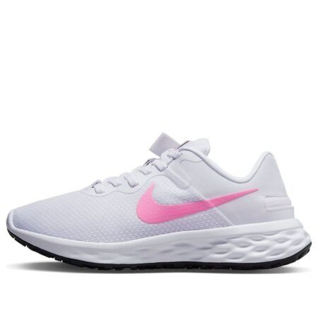 (WMNS) Nike Revolution 6 FlyEase Next Nature 'White Pink Spell' DC8997-100