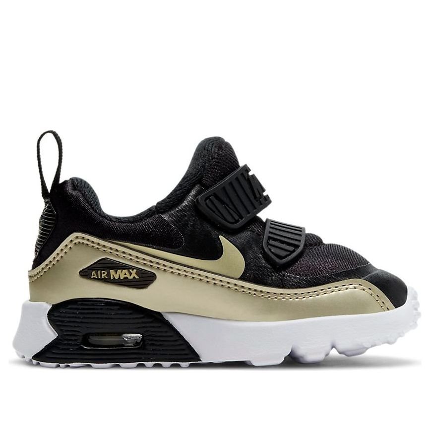 (TD) Nike Air Max Tiny 90 BT 'Black Gold' DC9201-091 - Image 2