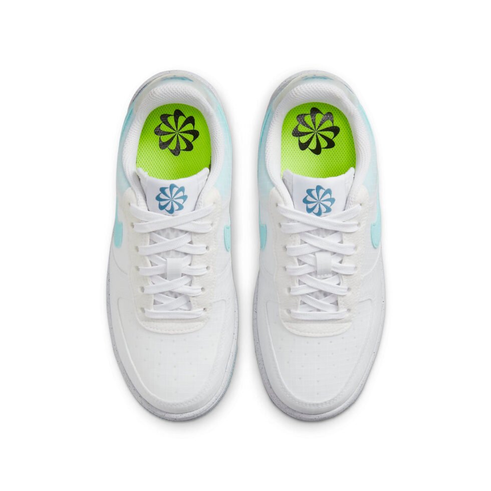 (GS) Nike Air Force 1 Crater 'White Copa' DC9326-100 - Image 4