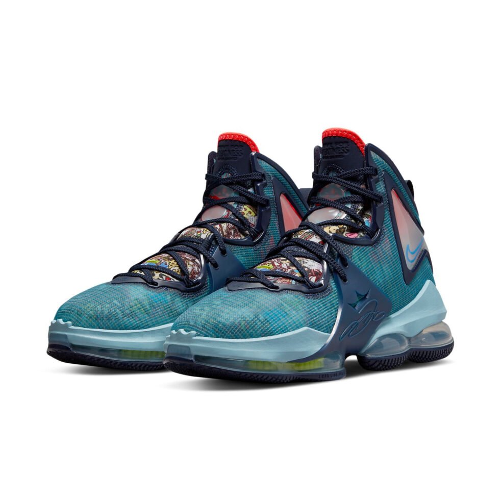 Nike LeBron 19 EP 'Fast Food - Dutch Blue' DC9340-400 - Image 3