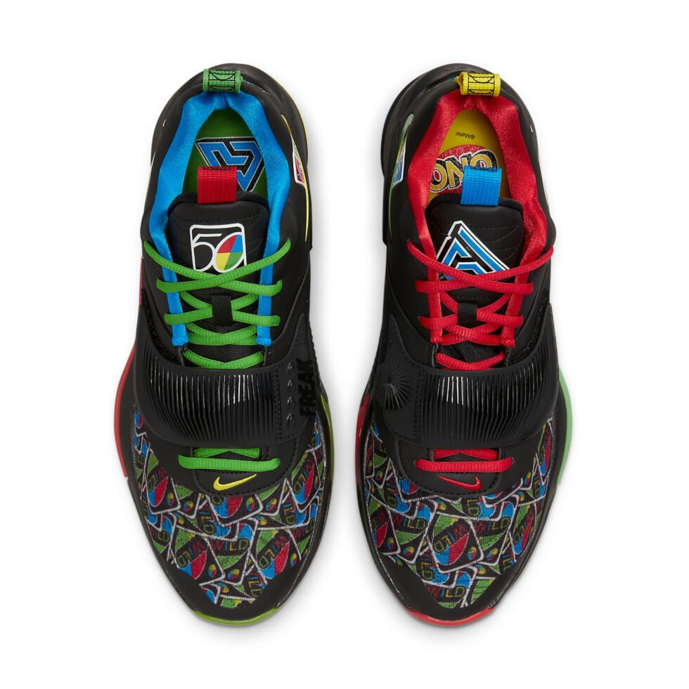 Nike x UNO Zoom Freak 3 NRG EP '50th Anniversary - Black' DC9363-001 - Image 4