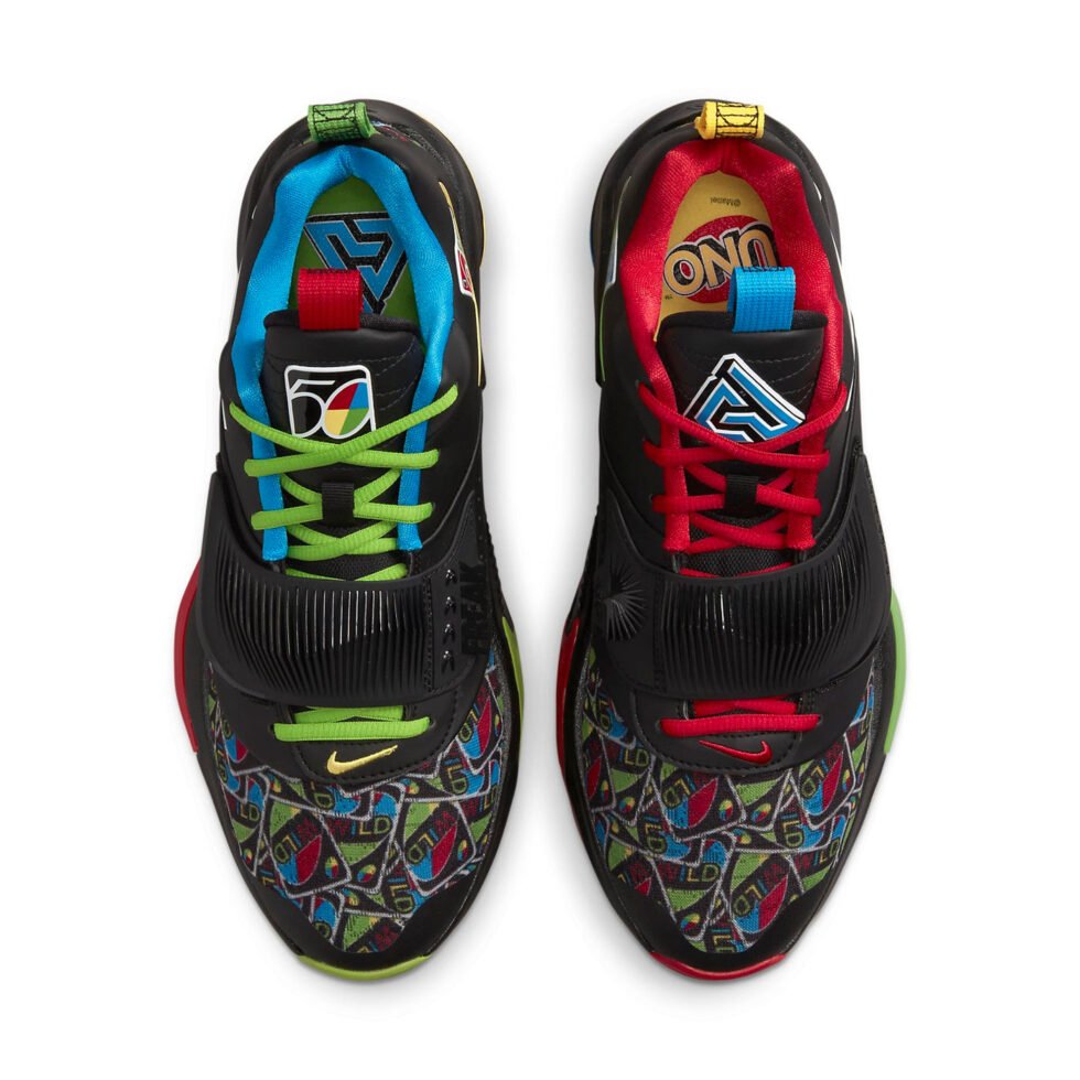 Nike x UNO Zoom Freak 3 '50th Anniversary - Black' DC9364-001 - Image 4