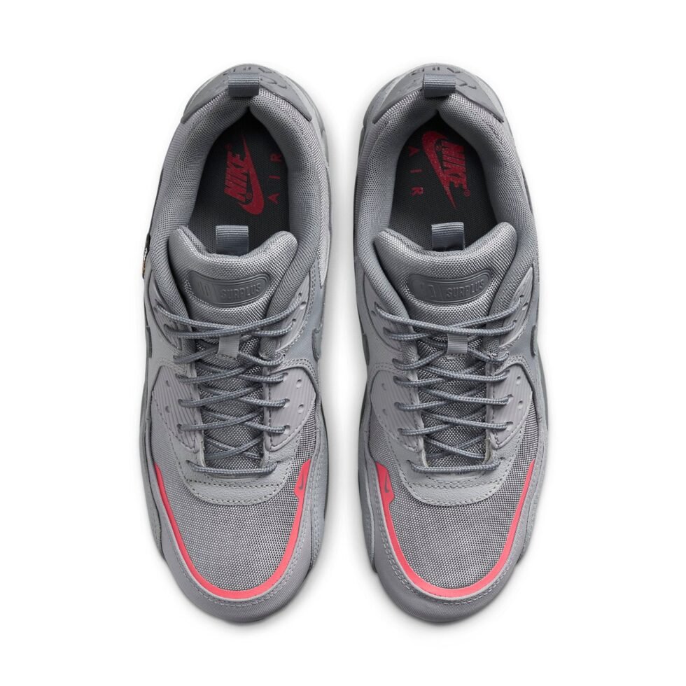Nike Air Max 90 Surplus 'Wolf Grey Pink Salt' DC9389-001 - Image 4