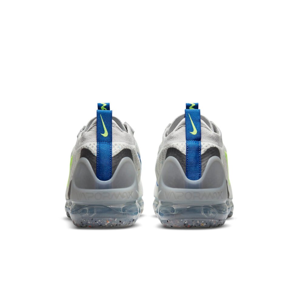 Nike Air Vapormax 2021 Flyknit 'White Volt Hyper Royal' DC9394-100 - Image 5