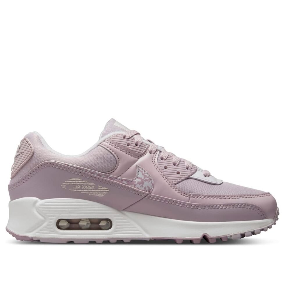 (WMNS) Nike Air Max 90 'Plum Fog Camo' DC9445-500 - Image 2
