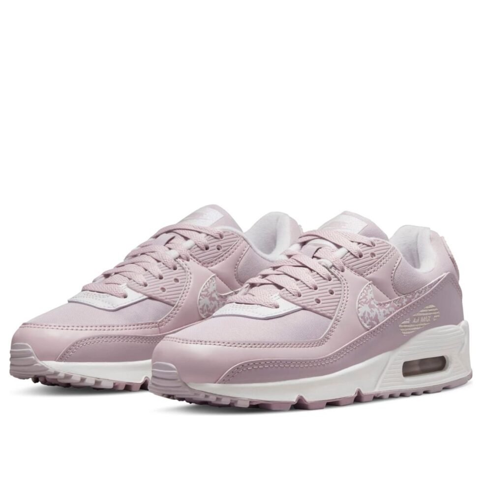 (WMNS) Nike Air Max 90 'Plum Fog Camo' DC9445-500 - Image 3