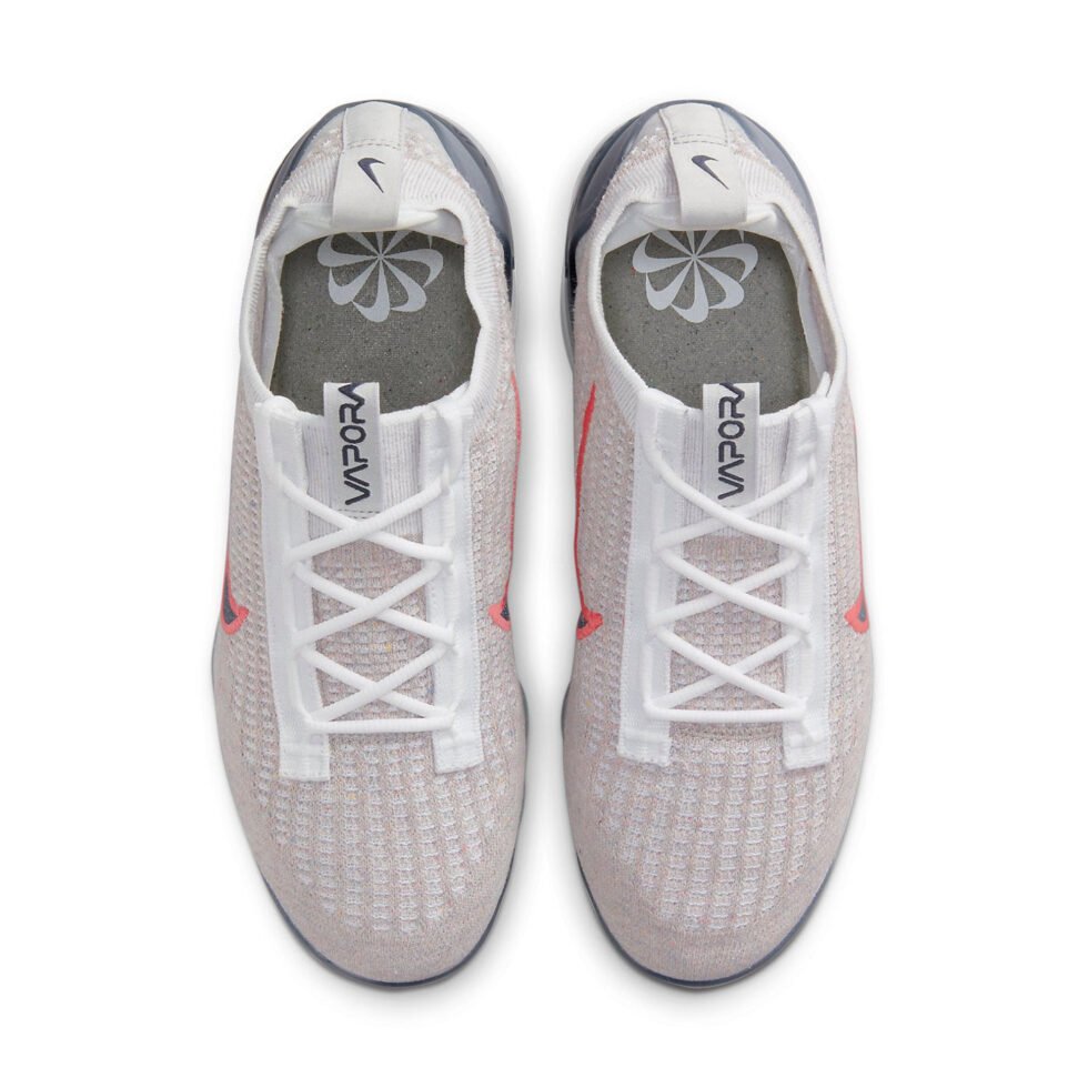 (WMNS) Nike Air VaporMax 2021 Flyknit 'White Thunder Blue' DC9454-100 - Image 4