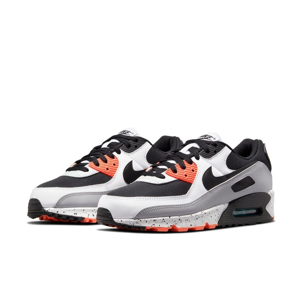 Nike Air Max 90 'Black Turf Orange' DC9845-100 - Image 3