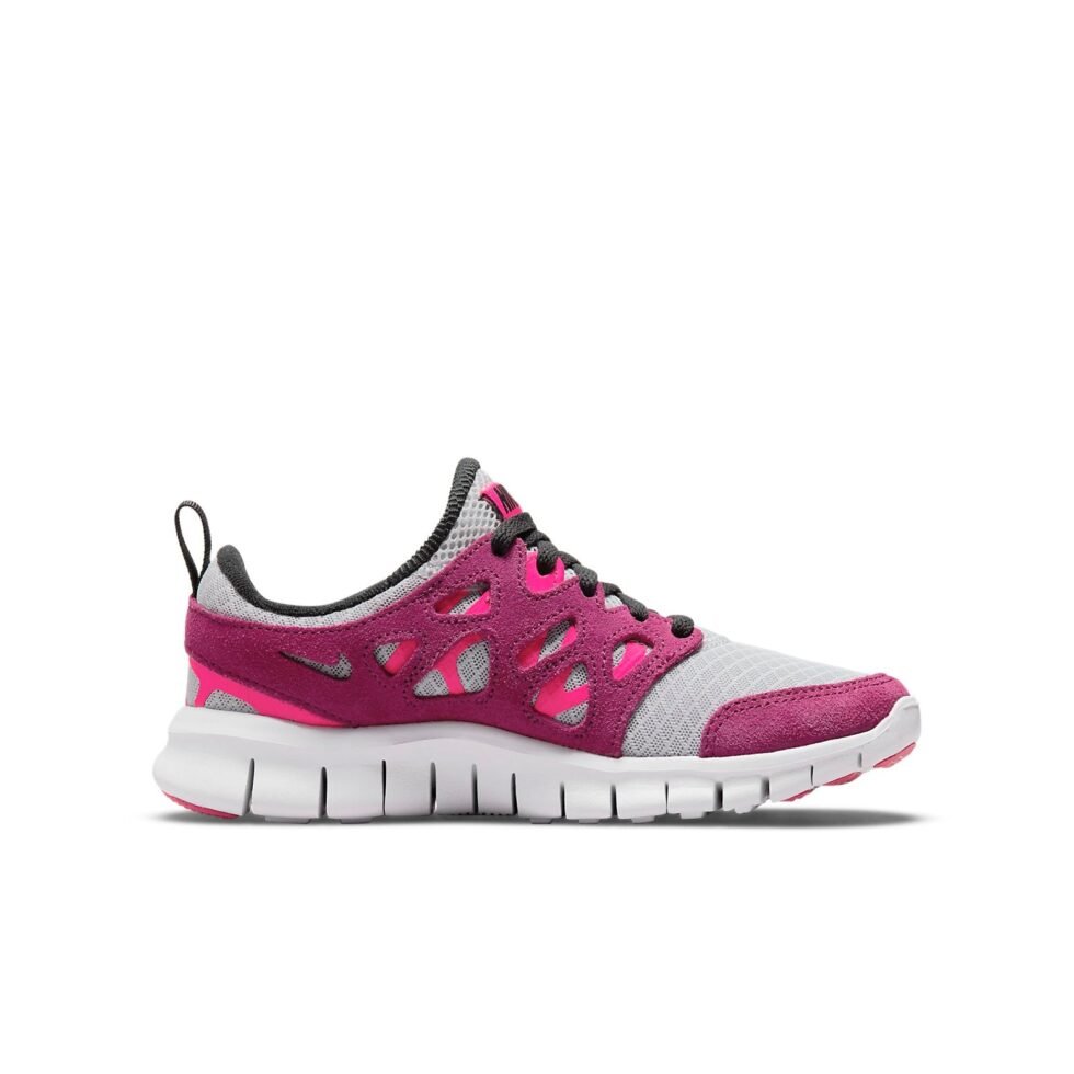 (GS) Nike Free Run 2 'Pure Platinum Sangria' DD0163-001 - Image 2