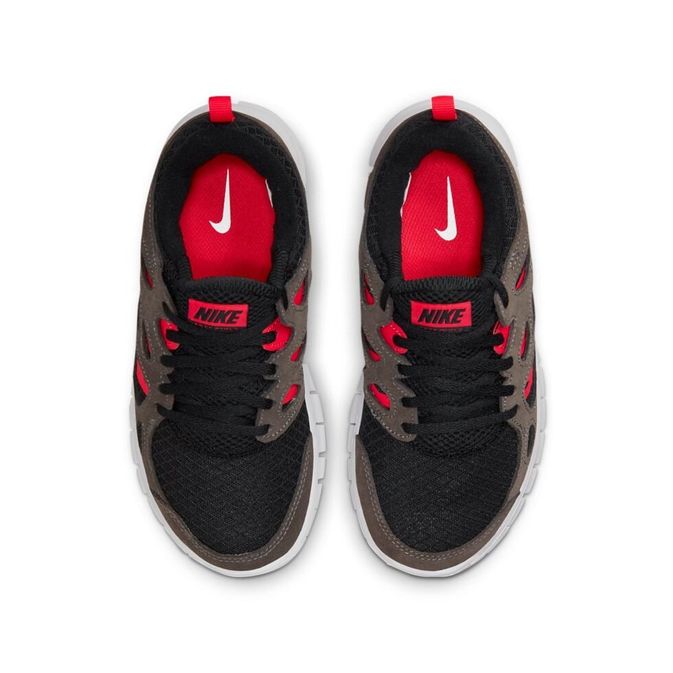 (GS) Nike Free Run 2 'Black Siren Red' DD0163-002 - Image 4