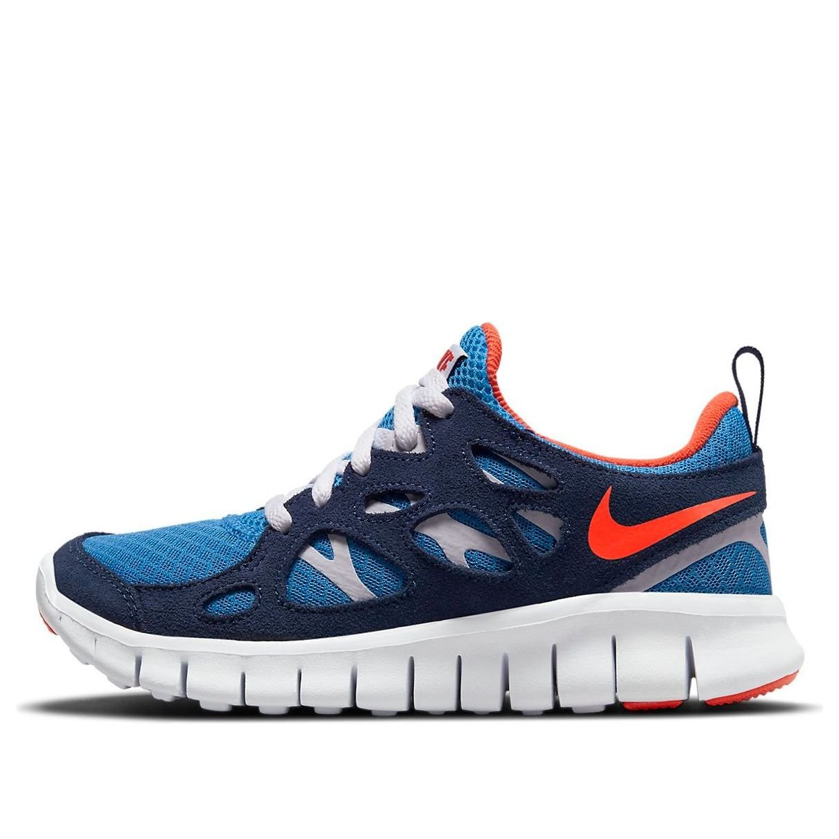 (GS) Nike Free Run 2 'Light Photo Blue Orange' DD0163-403